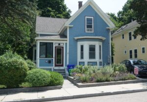 house with fresh paint job