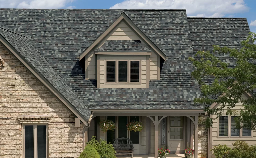 newly installed roof